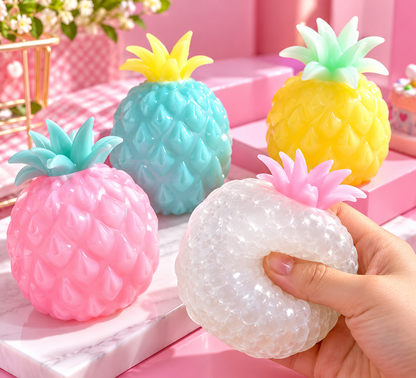 Stress Relief Toy - Novel Grape Ball and Pineapple Squish